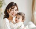 fukuoka-air-conditioner-installation-aisle-young-mom-and-smiling-baby